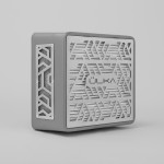 Витяжка для манікюру та педикюру ÜLKA Premium X2F Сіра настільна з фільтром